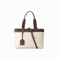 Bolsa satchel acolchada elegante