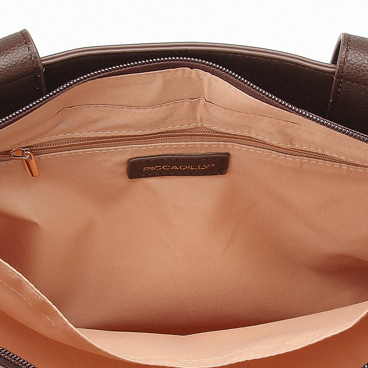 Bolsa satchel acolchada elegante