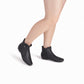botin basico raquel al tobillo de tacon bajo para mujer negro. botines para mujer. botines al tobillo para mujer